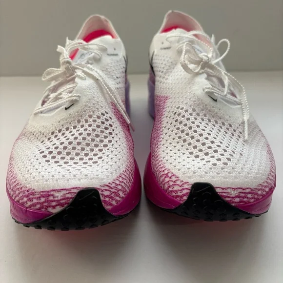 Nike ZoomX Vaporfly Next% 3 Mens Sz 11.5 White Vivid Purple Black DV4129-104 NEW